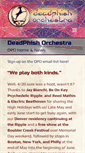 Mobile Screenshot of deadphishorchestra.com